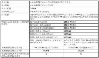 中欧聚优港股通混合型发起式 证券投资基金开放日常申购、赎回、 转换和定期定额投资业务的公告