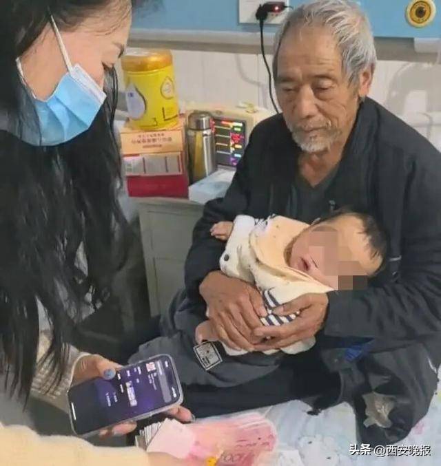 儿子车祸去世，儿媳离家，云南74岁老人带1岁孙子住院，收到网友转账近3万元，当地：正为其办低保